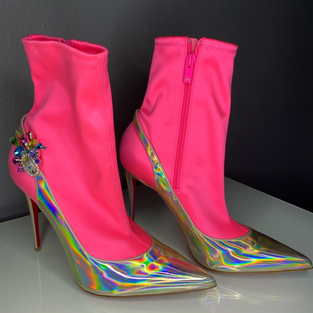 Christian Louboutin booties!